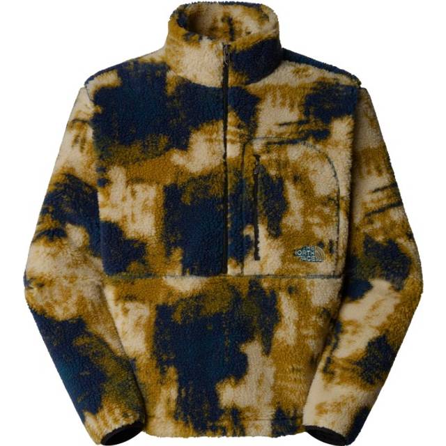 The North Face – M66 – Blekt, batikmönstrad jacka i fleece med dragkedja-Flera