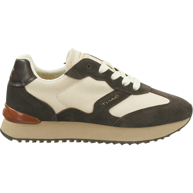 GANT FOOTWEAR dam BEVINDA sneakers, kaffebrun/beige, 41 EU, Kaffebrun beige, 41 EU