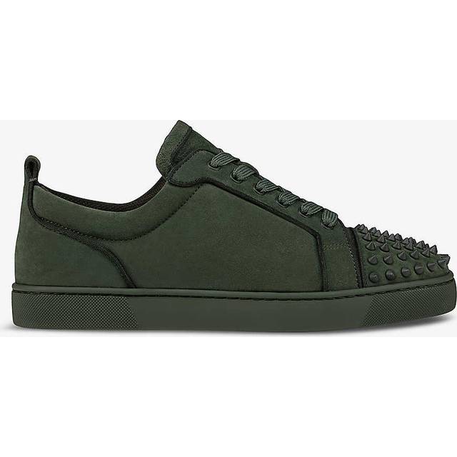 Christian Louboutin Louis Junior Spikes Suede Sneaker