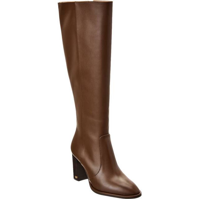 Stuart Weitzman Ryland Zip 80 Leather Knee-High Boot