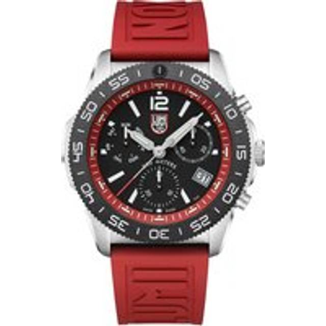Luminox Sea Pacific Diver Chronograph 3140 Black Red Watch