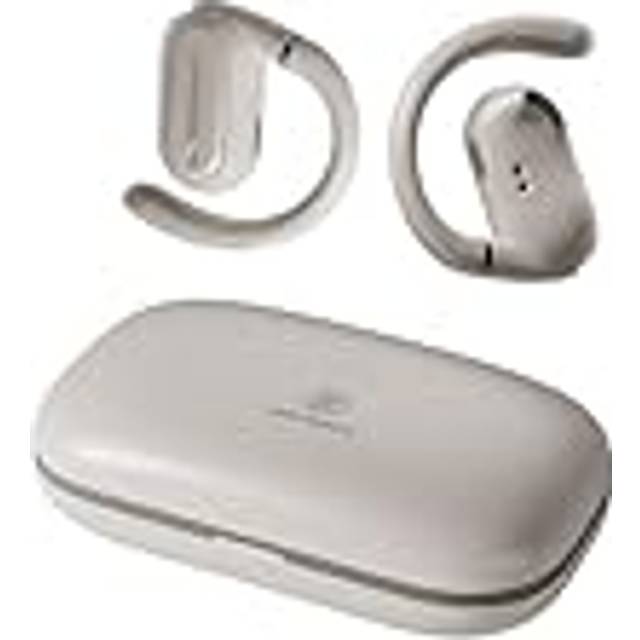 ZIPFORCE True trådlösa hörlurar, Open-Ear Bluetooth 5.3 hörlurar 4-Mics ENC Clear Call, OWS Bluetooth öronsnäckor Touch Control, IPX6 vattentäta TWS, lätta hörlurar