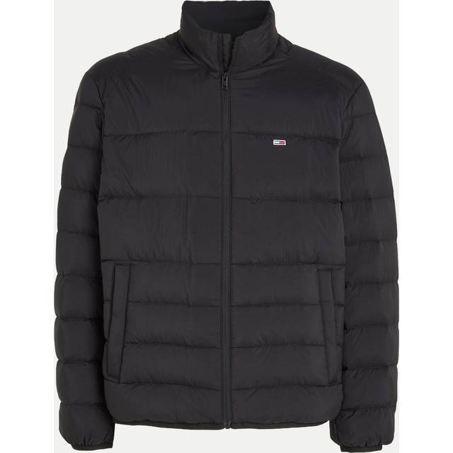 Tommy Jeans for man. DM0DM20686 Packable LT down coat black (M), Casual, Nylon