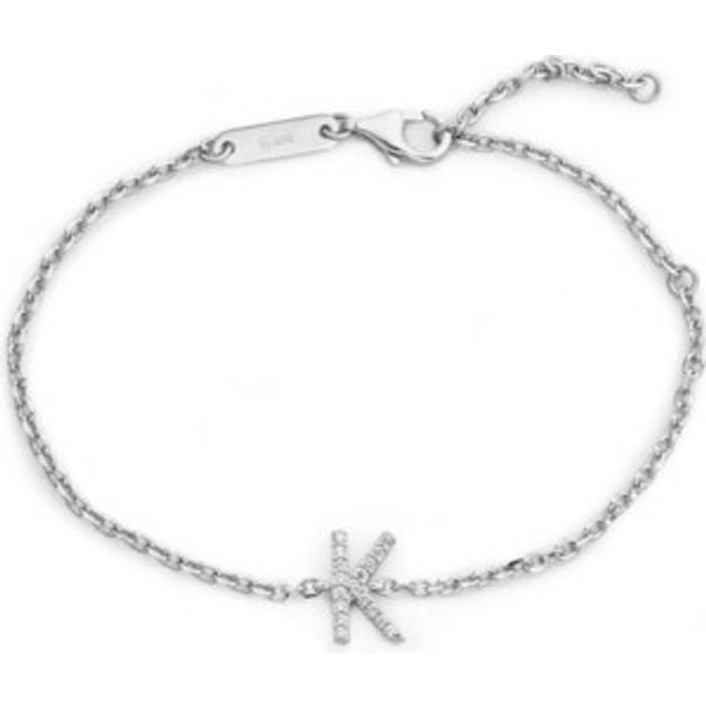 Armband irma letter bracelet k silver