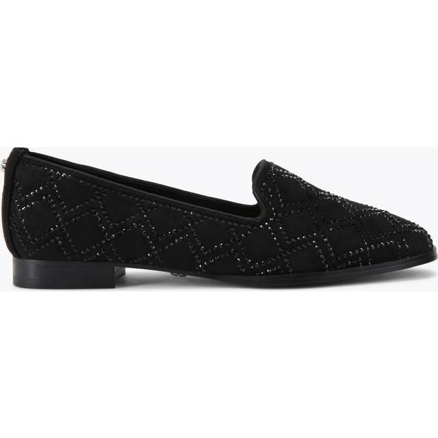 Carvela Womens Kingsley Loafer Loafers - Black Fabric - Size UK 4