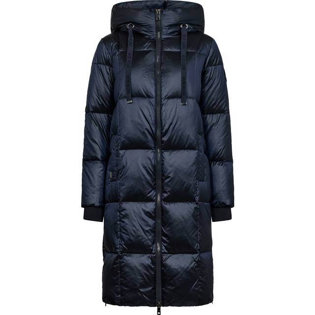 MOS Mosh, Kappa, Dam, S, Polyester, Metallic Dunjacka med Quiltat Design - blue (S)