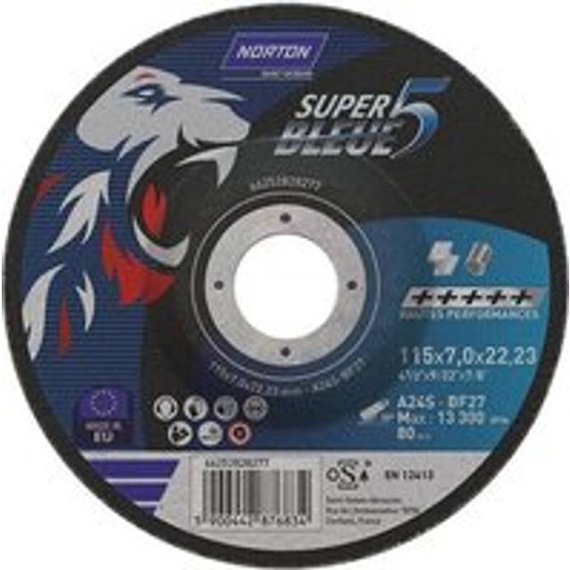 Norton Saint Gobain 115X7.0X22.23-T27 NOR-SB4 A24S Grinding Disc