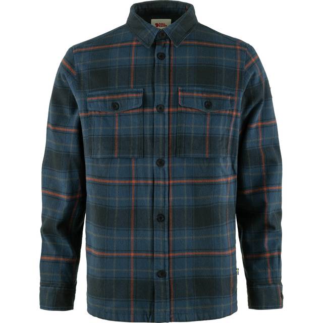 Fjällräven Övik Lite Padded Shirt - Skjorta - Herr Dark Navy / Indigo Blue S