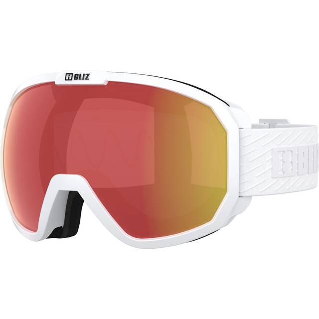 Bliz Charge Otg Matt White W Black Logo / Brown Red, MATT WHITE W BLACK LOGO BROWN RED, OneSize