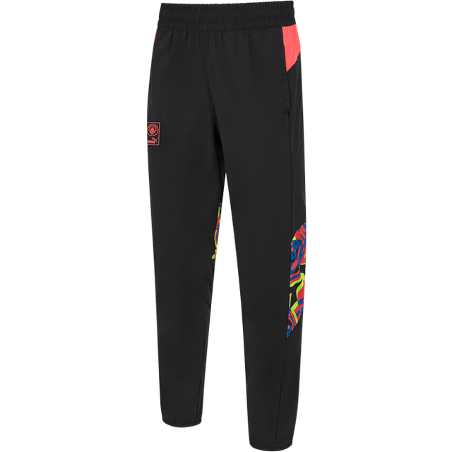 Puma Mens Manchester City Ftblnrgy Woven Pants - Black - Size Small