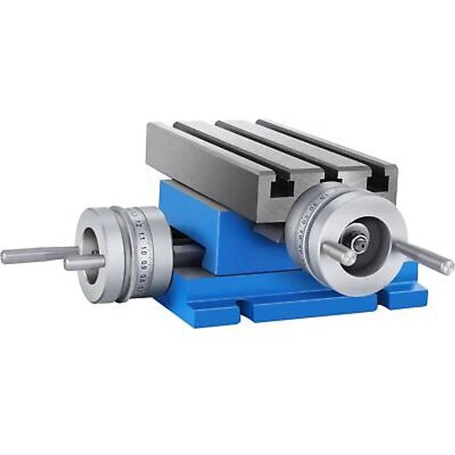 Mophorn Milling Machine Cross Slide Worktable 4''x7.3'' 2 Axis Precision Tool