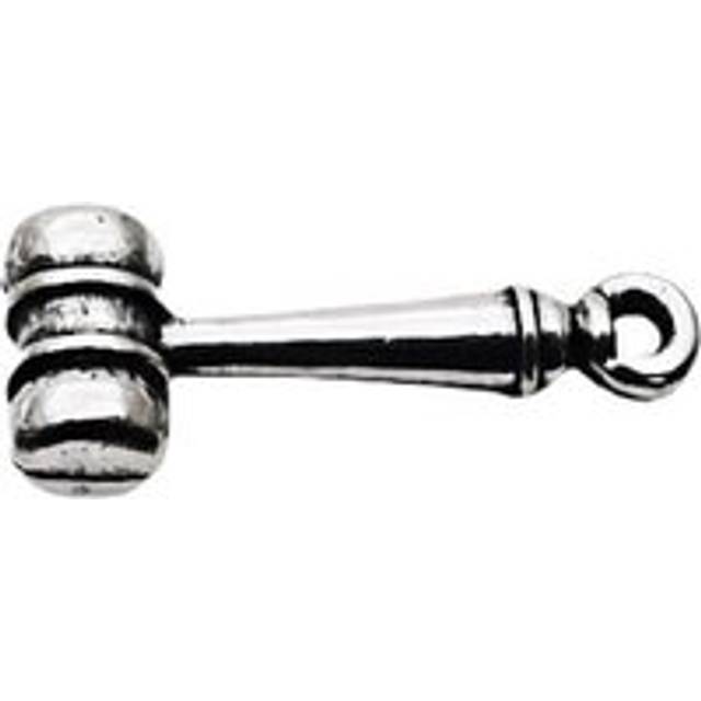 AlwaysH Hammer STERLING SILVER CHARM x 1 AUCTION Judge Auctioneer Charm