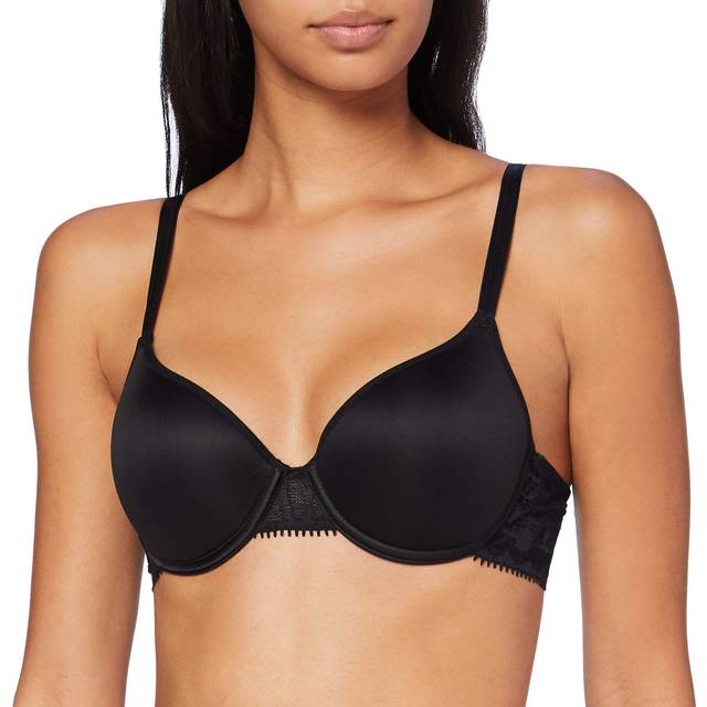 Chantelle Dam Day to Night Co Sg Coque Enveloppant Memory T-shirt BH, svart, 70C