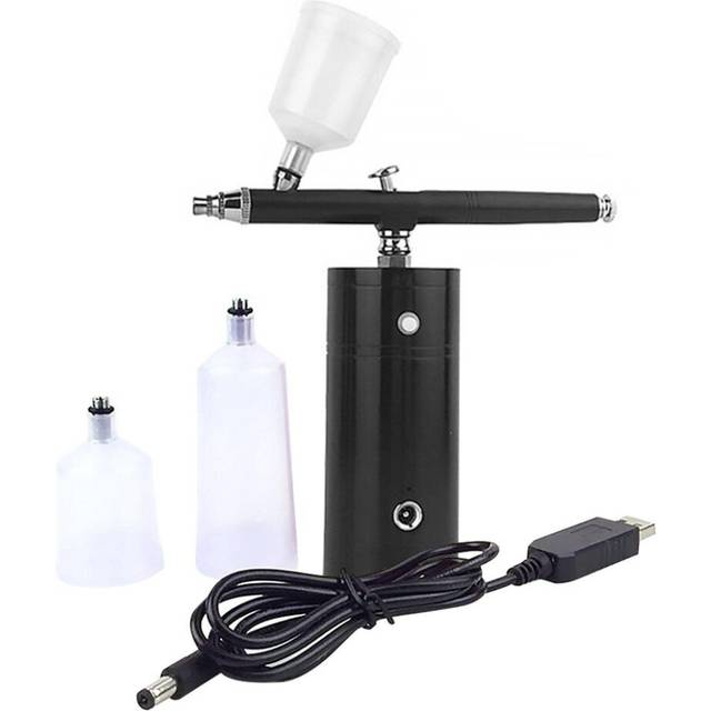 Spray Gun Kit Mini Action Air Brush Airbrush Compressor Paint Art For Art Craft Model Paint Spraying Hobby