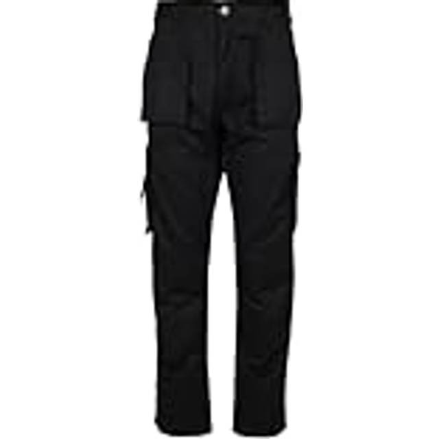 "(42"" Waist / Regular Leg) Tuffstuff Pro Trade Work Trousers Black (Various Sizes)"