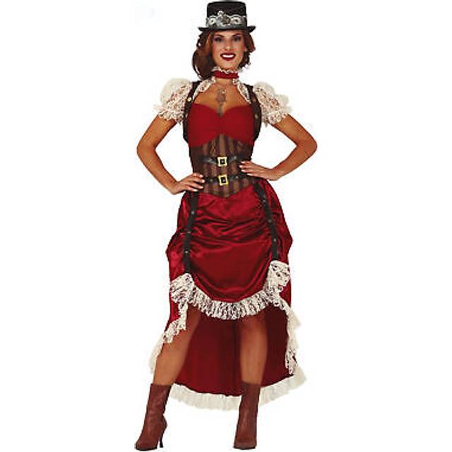 Womens Steampunk Fancy Dress Costume (UK 14-16)