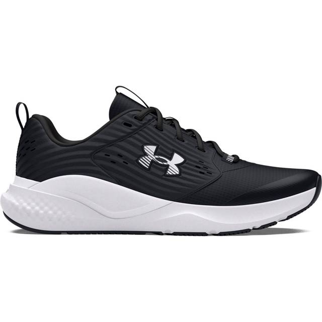 Under Armour Charged Men's Running Shoes, Black/White