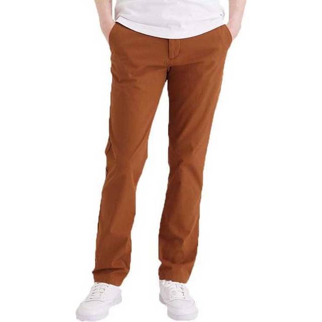 Slim Fit Smart 360 Flex Alpha Chino Herr, 34/34, HARVEST GOLD