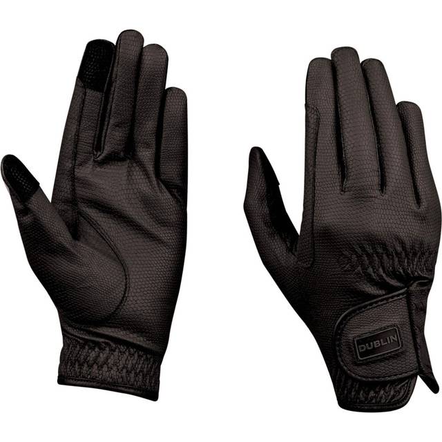 (Navy Blue, Small/6) Dublin Everyday Touch Screen Compatible Horse Riding Gloves