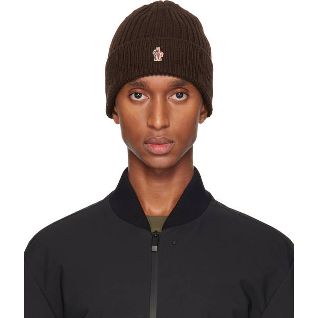 MONCLER GRENOBLE MonclerG Logo Hat - Brown