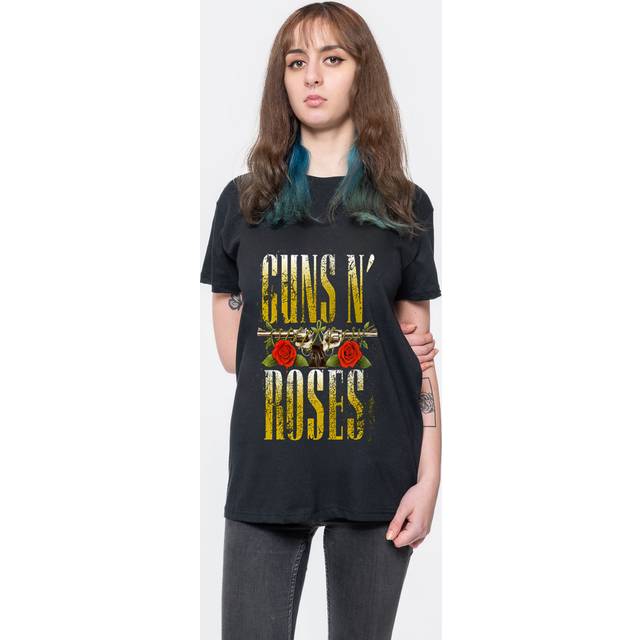 (XXL, Black) Guns N Roses Big Guns T Shirt
