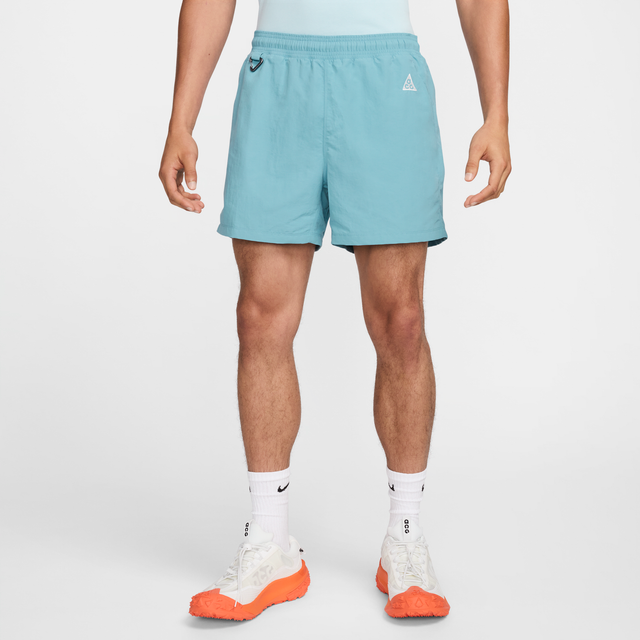 Shorts Nike ACG "Reservoir Goat" Men's 5" Shorts Denim Turq/ University Red/ Summit White XS (XS)