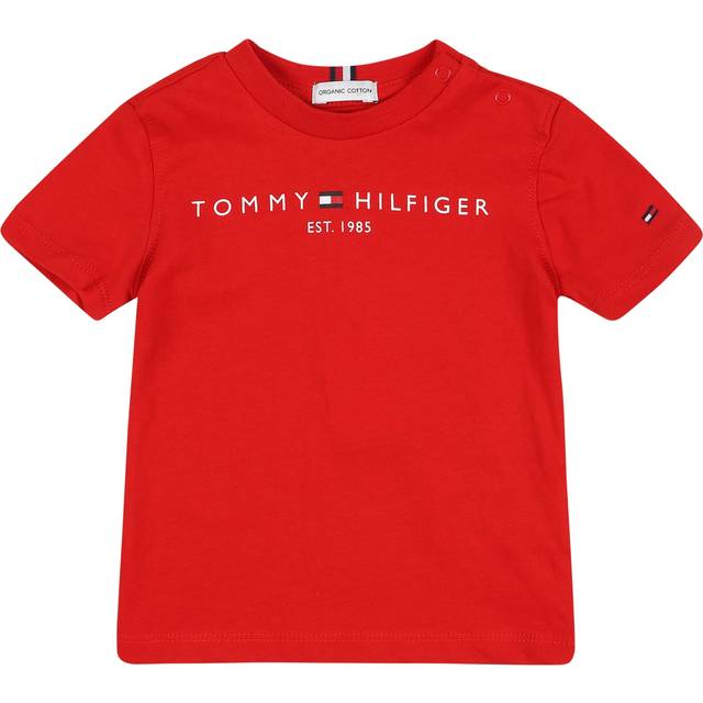 TOMMY HILFIGER Essential Tee S/S |Röd |86