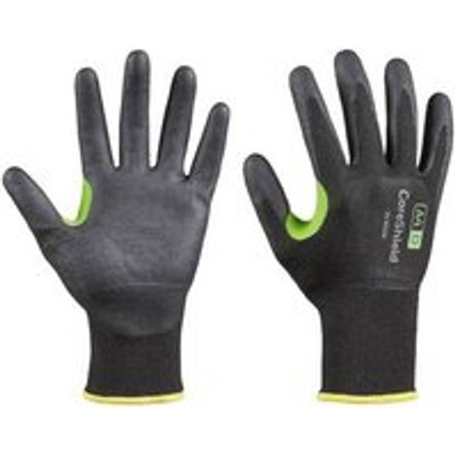 Honeywell 249518B Coreshield Cut D Nitrile Gloves (SZ-11) (PK-10) - black