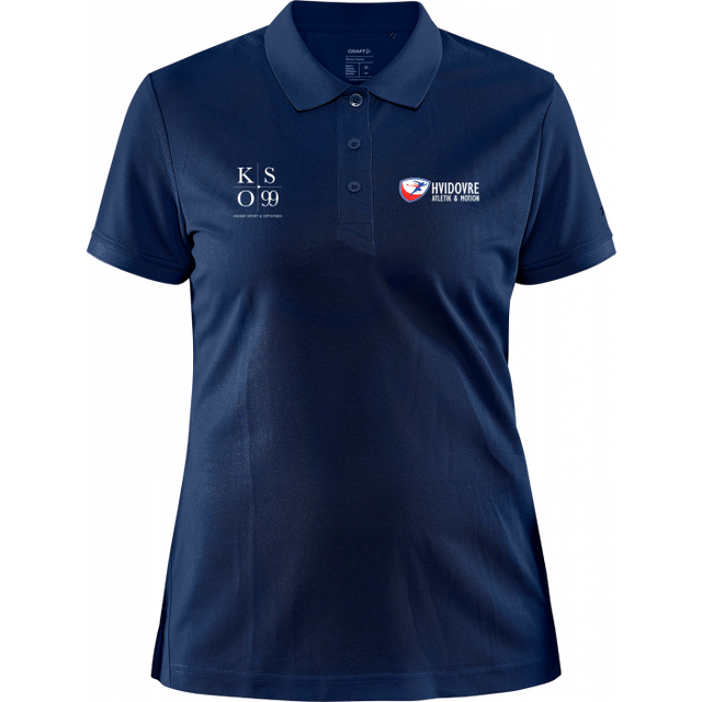 Craft Core Unify Ladies Polo Shirt 1909139 Blaze Melange XL Colour: Bl
