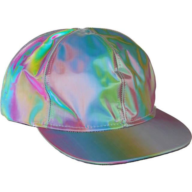 2015 Marty McFly Costume Hat - Blue&#47;Pink&#47;Green (One-Size)