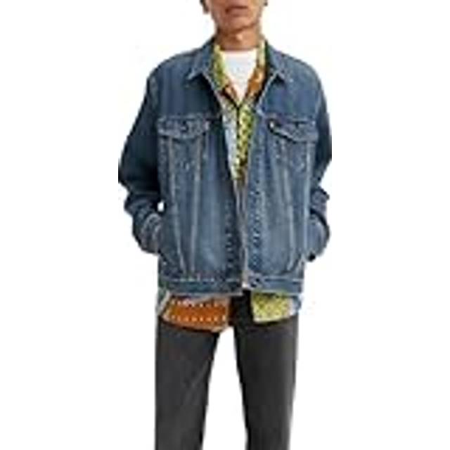 LEVI'S® The Trucker Jacket Dark Indigo - Worn In |Blå |XS