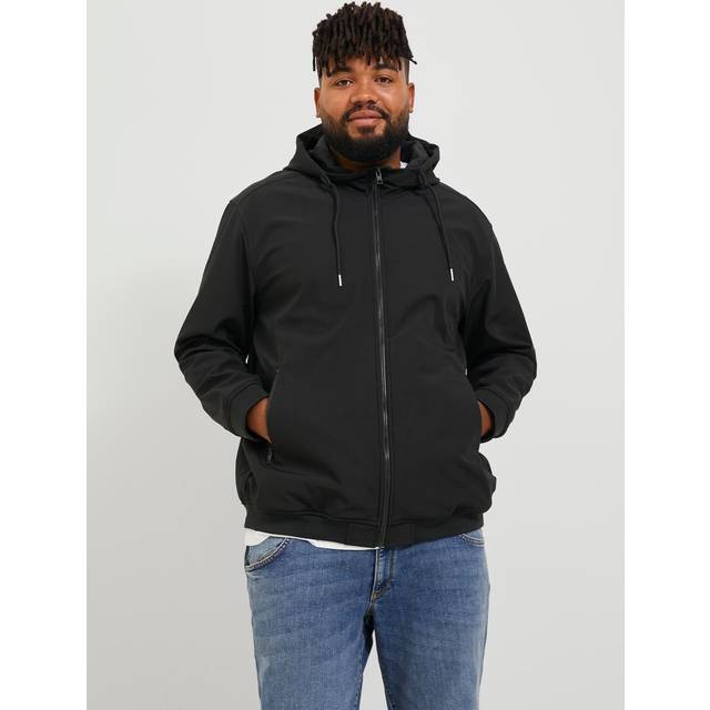 Sweatshirt large size Jack & Jones Basic Softshell - Noir - 2XL
