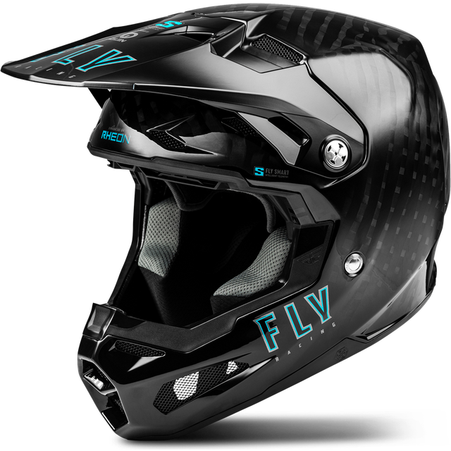 Fly Racing Crosshjelm Formula Solid, Sort