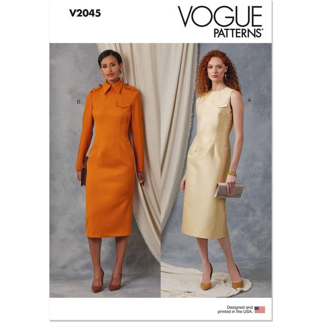 Simplicity Vogue Misses' Dress Sewing Pattern, V2045