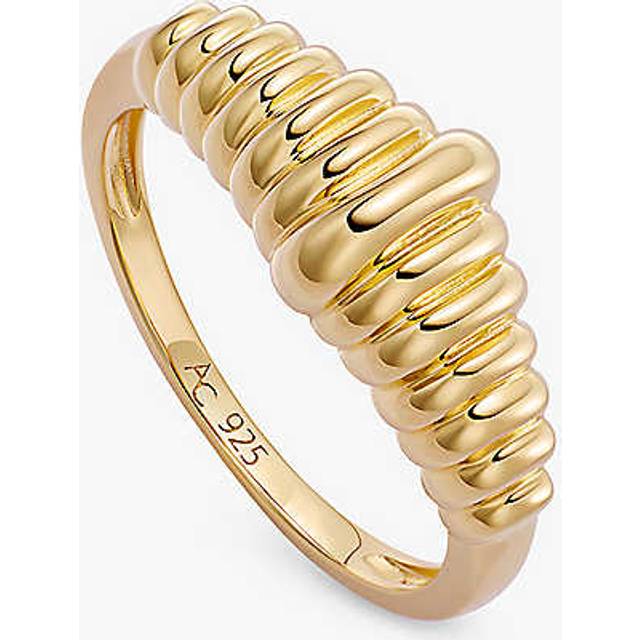 Astley Clarke Aurora Slim Dome Ring, Gold