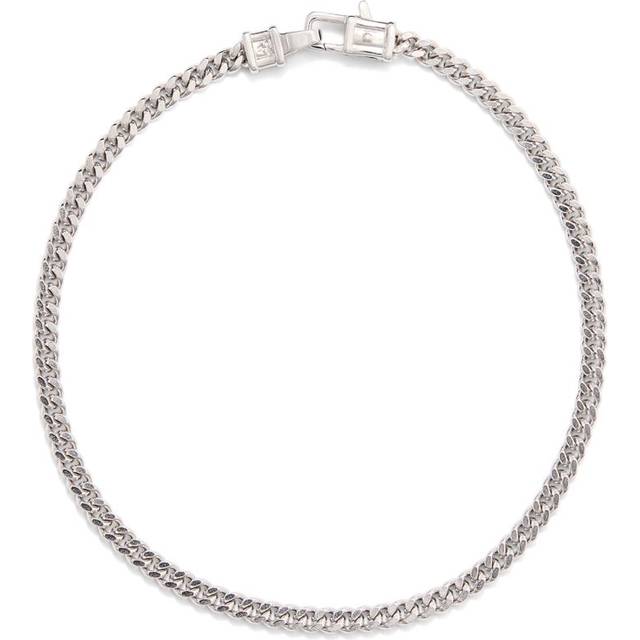 Tom Wood Medium Sterling Silver Curb Chain Bracelet - 20.5