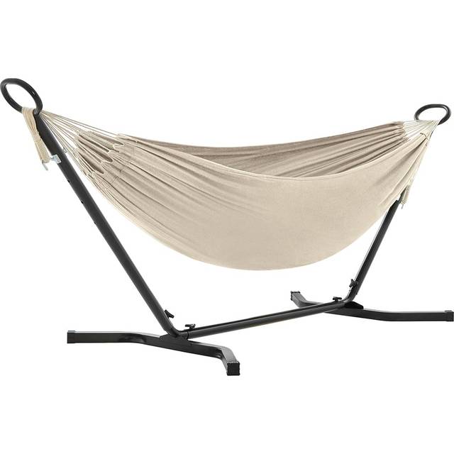 210 x 150 cm Hammock with Stand, Beige