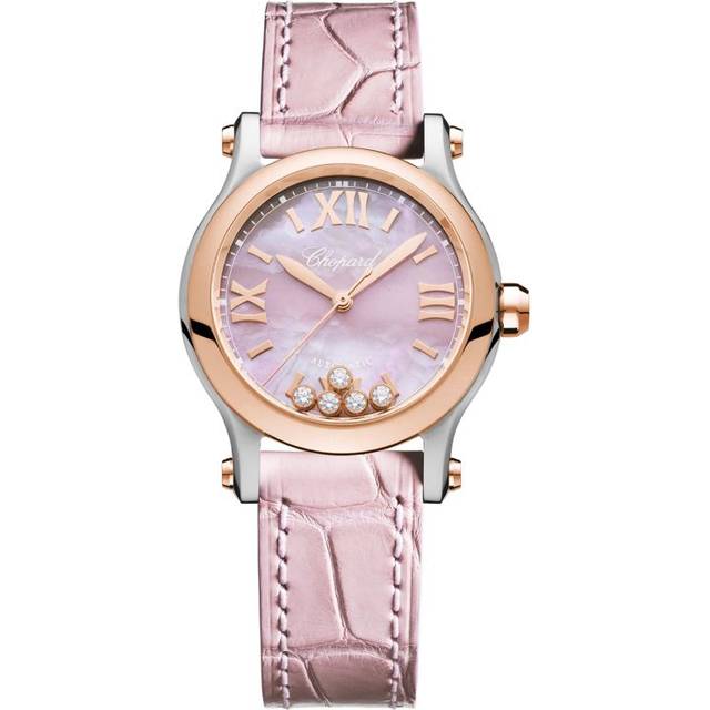Chopard Rose Gold Happy Sport Automatic Watch - 30mm