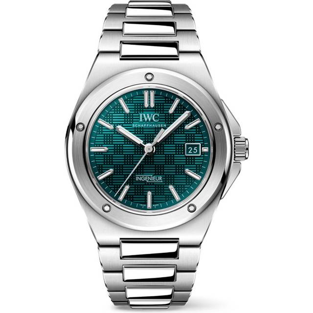 IWC Schaffhausen Stainless Steel Ingenieur Automatic Watch - Green - 40mm