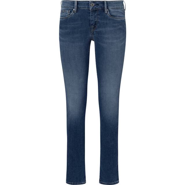 Soho Low-Rise Skinny Jeans - medium blue - W32 L32