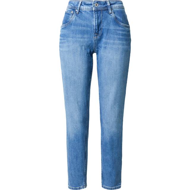 Violet Straight Jeans with Taper and High Waist - Sky Blue Wiser - W27 L30