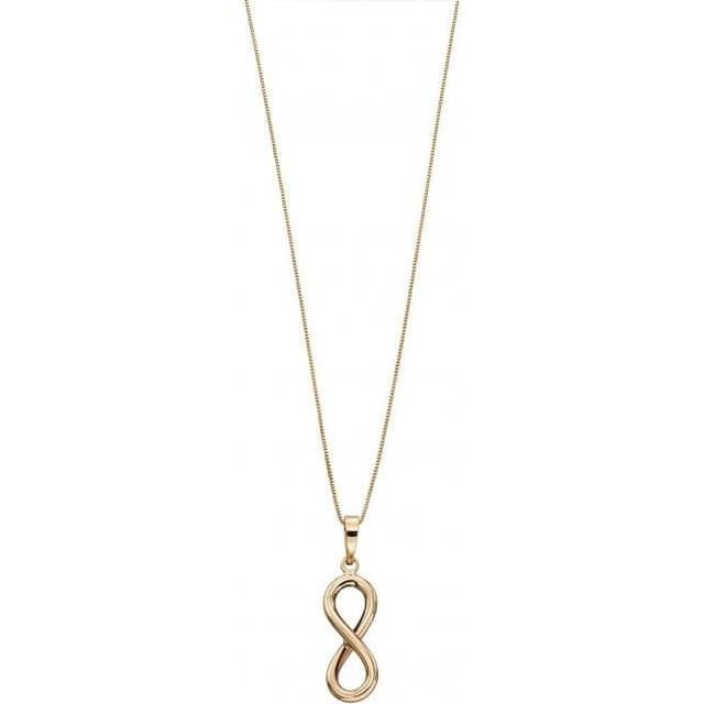 9CT Yellow Gold Infinity Pendant GP2109