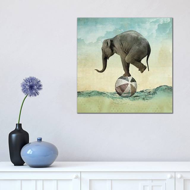 Head of a Pin by Vin Zzep - Graphic Art  Print on Canvas - Wrapped Canvas (45.72cm H x 45.72cm W x 1.91cm D)