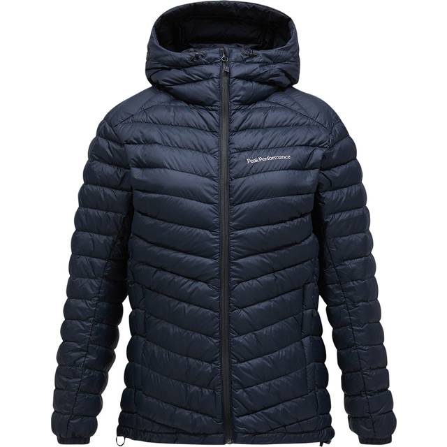 Frost Down Hood Jacket Dam, Black, S