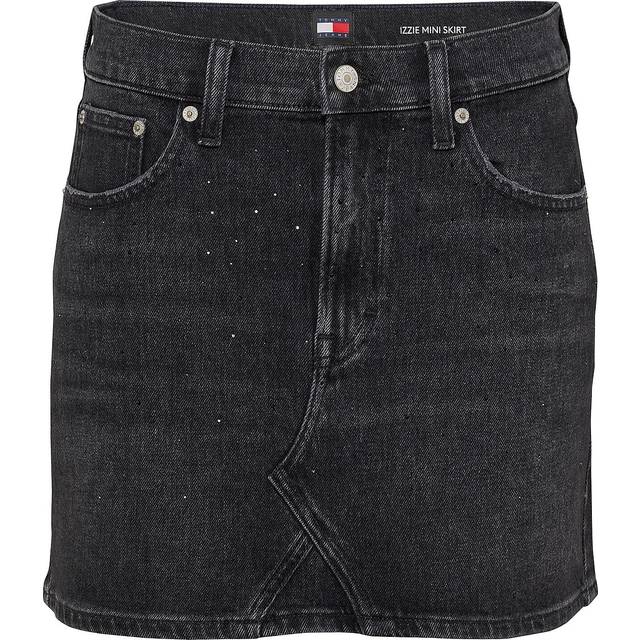 Tommy Jeans Izzie Mini Skirt Denim Black 29