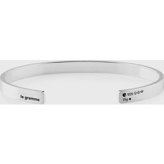15g Brushed Sterling Silver Ribbon Bracelet