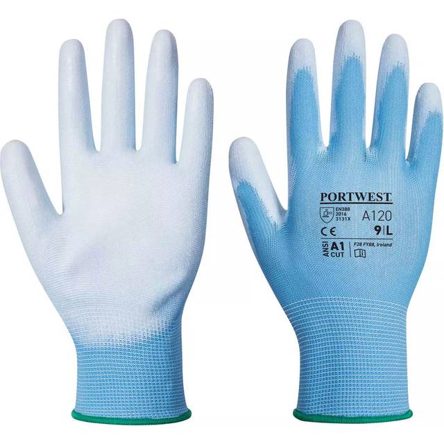 Portwest PU Palm Glove - Blue - Medium