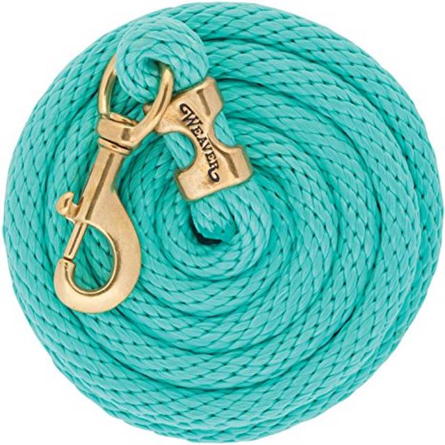 Weaver Leather Poly Lead Rope   Mint  58 x 10