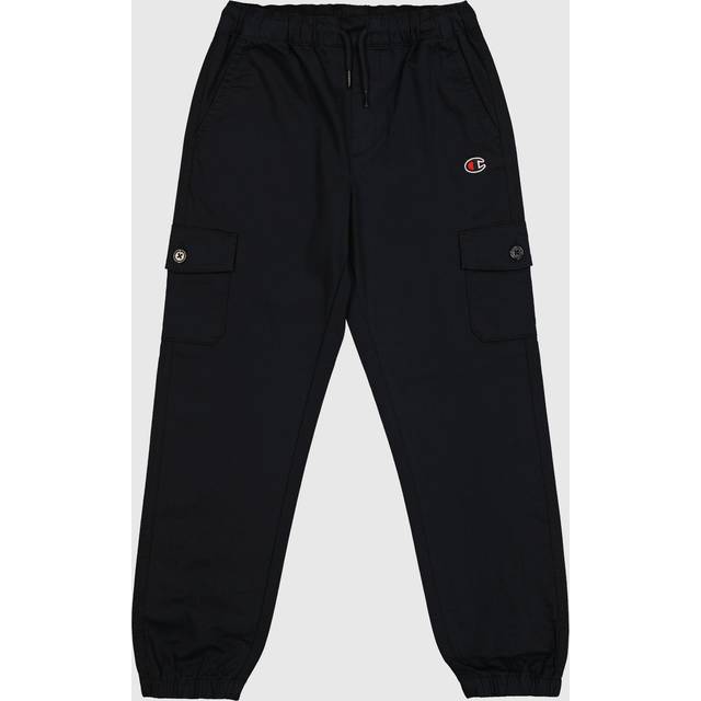 Boys Cargo Trousers Black