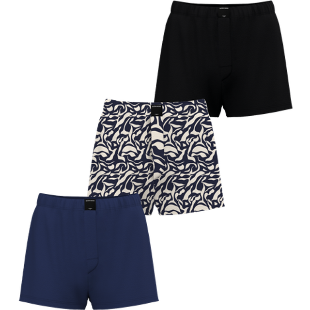 (Navy Mix, XX-Large) Bjorn Brog 3 pack Boxers